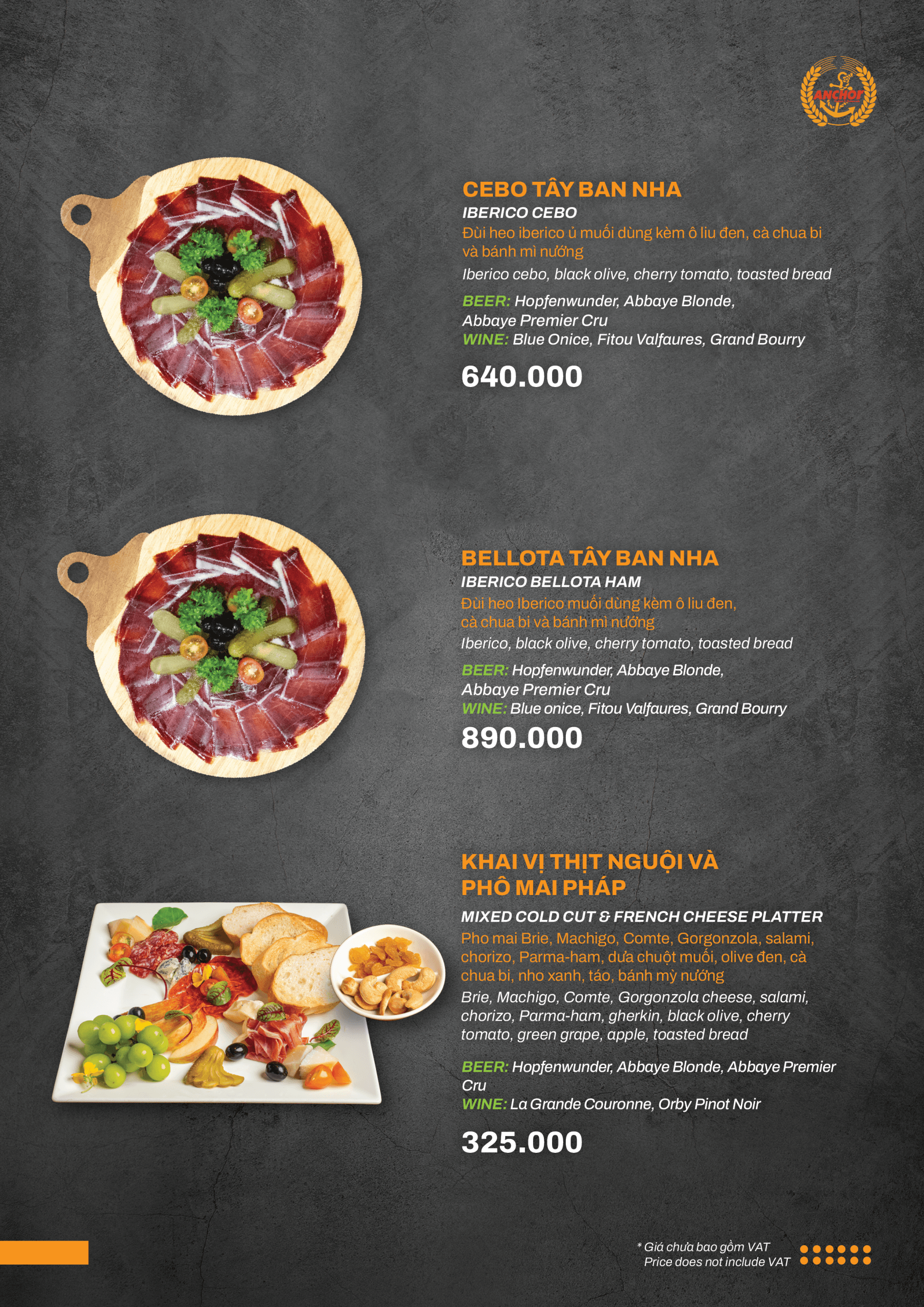 MENU TP 2025-30